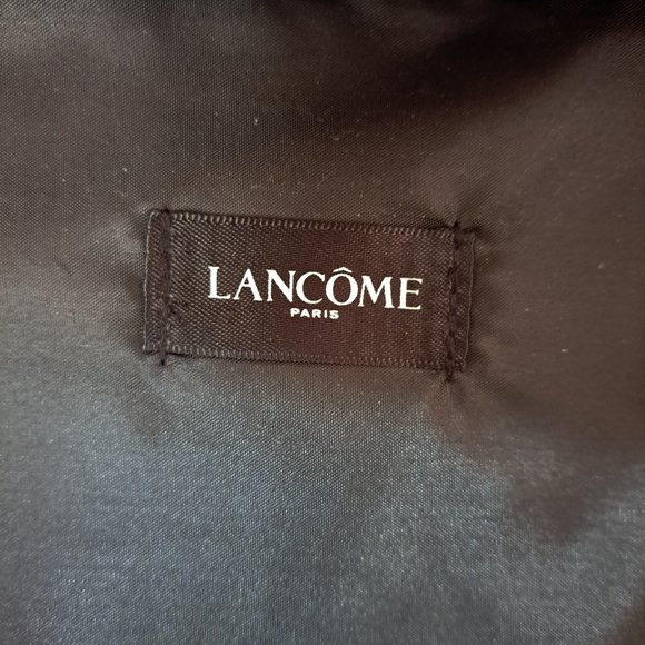 Lancome Black Square Cosmetic Makeup Travel Train Case - Picture 9 of 9